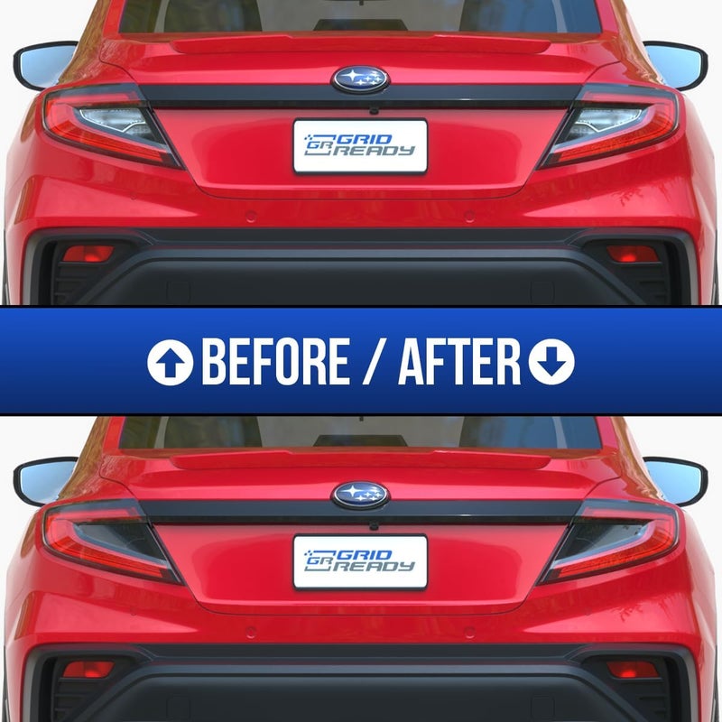 GRIDREADY Compatible with 2022-2025 Subaru WRX Tail Light Tint Kit precut Dark Black Smoke Overlays. Vinyl taillight Accessories - Image 2